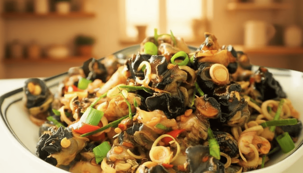 Ốc xu x&agrave;o sả ớt